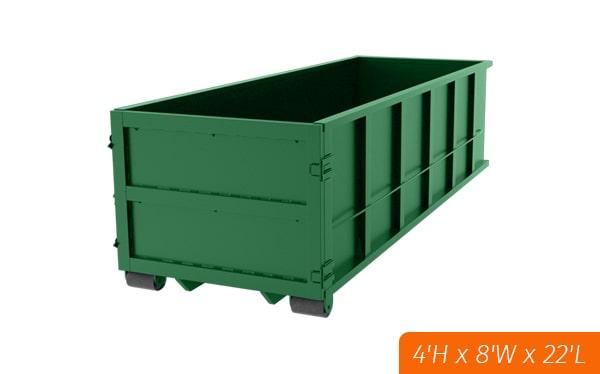 the cost of renting a twenty yard dumpster varies depending on your location, rental period, and other factors. please contact us for a customized quote