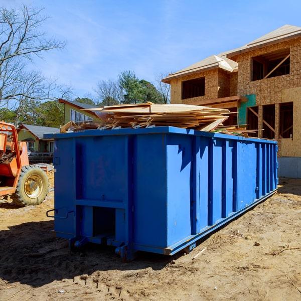 we have flexible rental periods for our construction dumpsters, but there might be additional fees for extended rentals